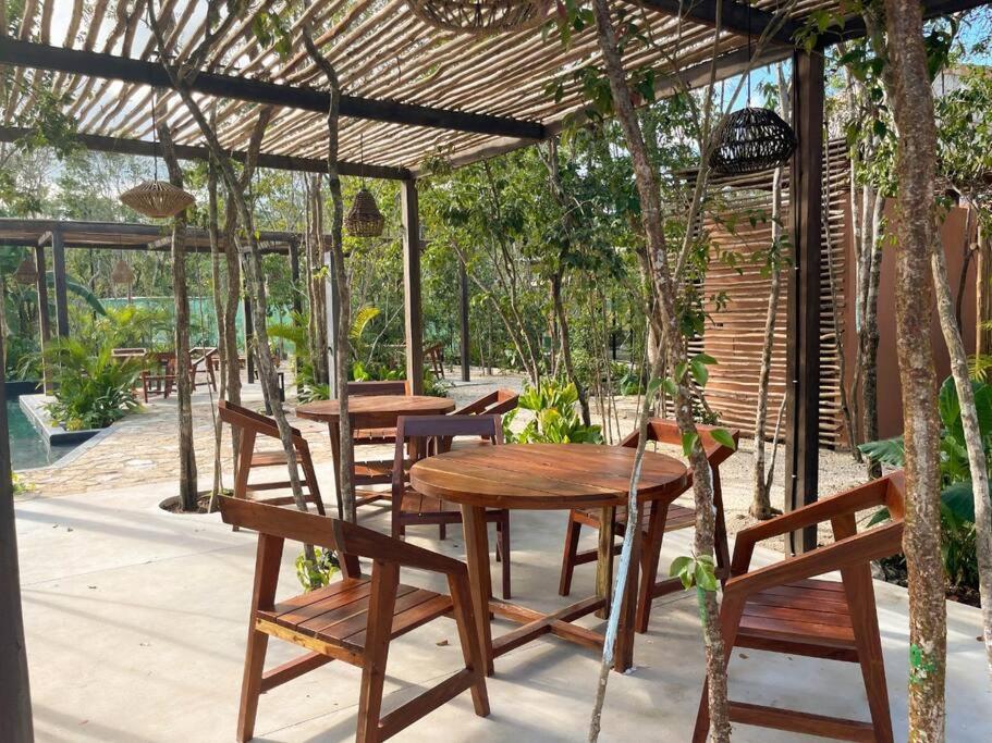 Aldea Savia By Andiani Travel Apartment Tulum Ngoại thất bức ảnh